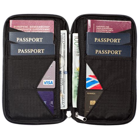 dual passport holder rfid card|best rfid passport holder.